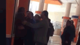 Atakum Belediyesi Düğün Salonunda pazarcılar tartıştı!