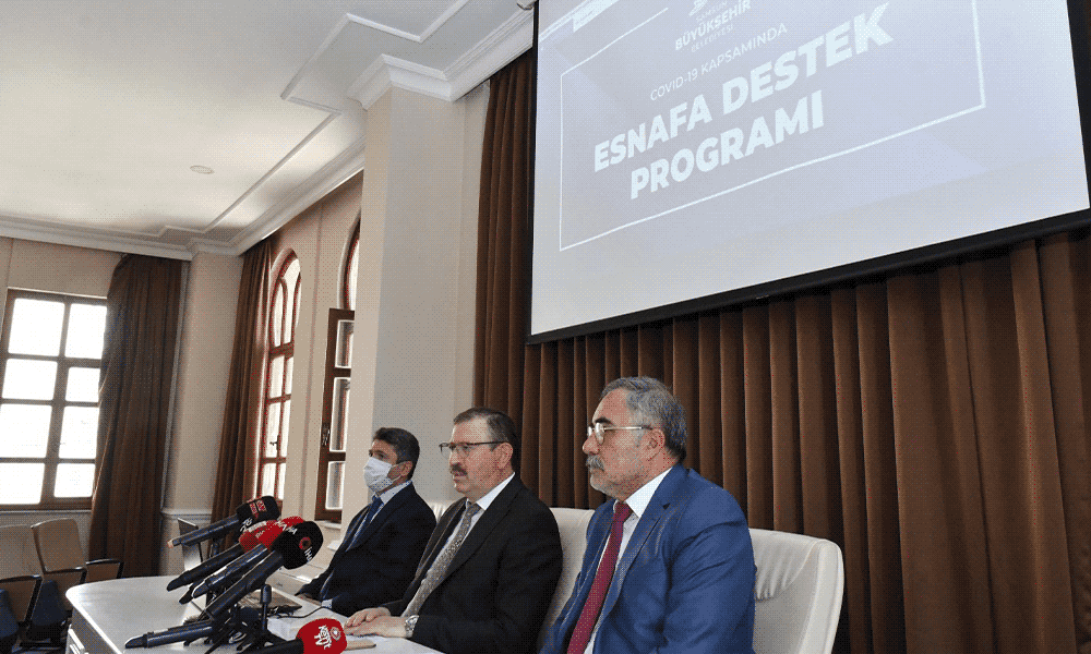Esnafın yanında olan Büyükşehir Belediyesi 10 milyon TL acil yardım paketini açıkladı