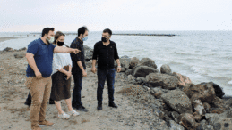 CHP’li gençlerden Demir’e kıyı erozyonu tepkisi