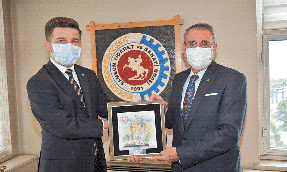 Bosna Hersek Büyükelçisi Alagiç, işbirliği için Samsun’da