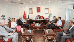 CHP Tokat Milletvekili Durmaz Başkan Demirtaş’ı makamında ziyaret etti