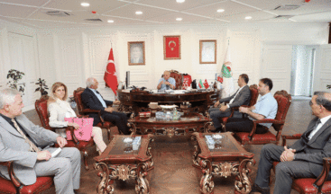 CHP Tokat Milletvekili Durmaz Başkan Demirtaş’ı makamında ziyaret etti