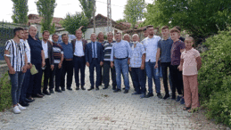 Havza Belediye Başkanı Özdemir mahalle ziyaretlerine devam ediyor