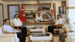 Balkan Türkleri Konfederasyonu Kurucu Genel Başkan Yardımcısı Altuntaş’dan Başkan Özdemir’e ziyaret