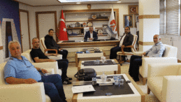 DSİ heyetinden Havza Belediye Başkanı Özdemir’e ziyaret