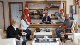 SAKODEF’dan Havza Belediye Başkanı Özdemir’e ziyaret