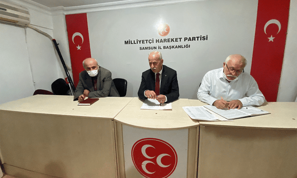 Milliyetçi Hareket Partisi Samsun İl Başkanı Abdullah Karapıçak, gündeme dair açıklamalarda bulundu