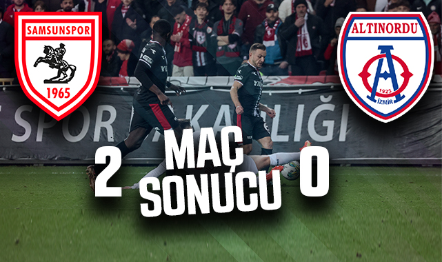 Samsunspor 2-0 Altınordu | MAÇ SONUCU