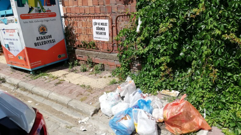 Atakum Belediyesi’nden ‘çöp konteyneri’ tepkisi