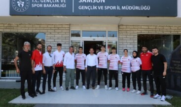 Milli badmintonculardan İl Müdürümüz Feyzullah Dereci’ye ziyaret