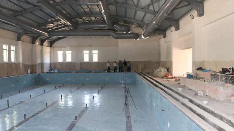 Havza Yarı Olimpik Yüzme Havuzu için gün sayılıyor