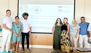 Erasmus+ projesinin değerlendirme toplantısı Samsun’da yapıldı