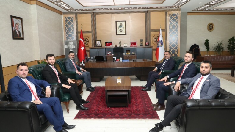 Sevdamız Samsun Genel Merkezi’nden Emniyet Müdürü Ahmet Arıbaş’a ziyaret
