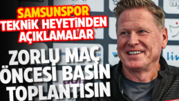 Samsunspor Teknik Direktörü Markus Gısdol Ve Futbol Direktörü Fuat Çapa Açıklamalarda Bulundu